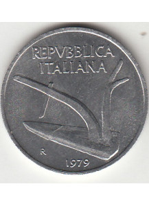 1979 Lire 10 Spiga Fior di Conio Italia